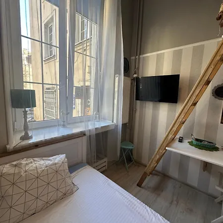 Przytulna Kawalerka Z Antresolą W Sercu Gdańska Apartament Gdańsk