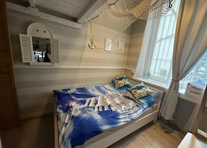 Przytulna Kawalerka Z Antresola W Sercu Gdanska דירה